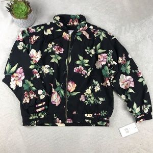Vintage Floral LaVon Zip Up Jacket